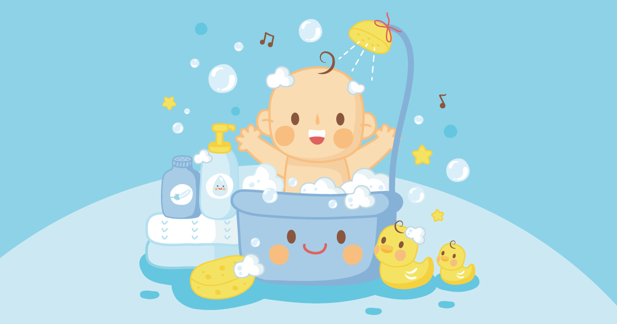 寶寶洗澡樂